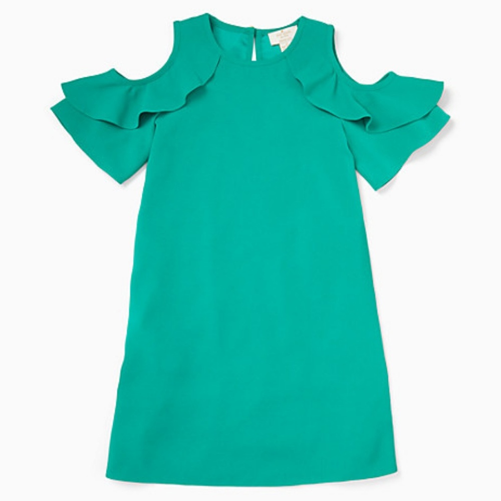 Kate Spade Girls Ruffle Sleeve Dress